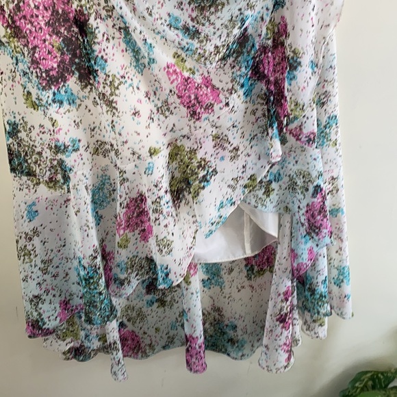 Beautiful Guess Floral Maxi Dress Size 6 High /Low - Picture 15 of 16